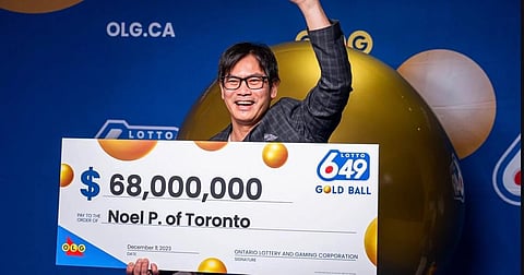 Toronto man cashes out $68 million in lottery win and will continue to work as a housekeeper