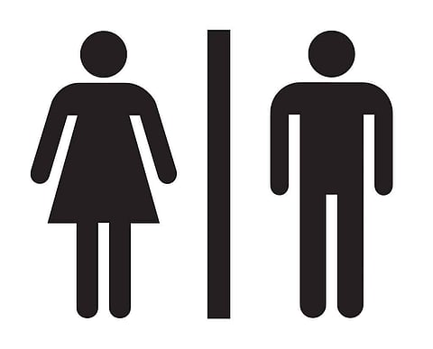 Menstrual products were installed in men's and women's washrooms at SaskTel, all at Ottawa's orders