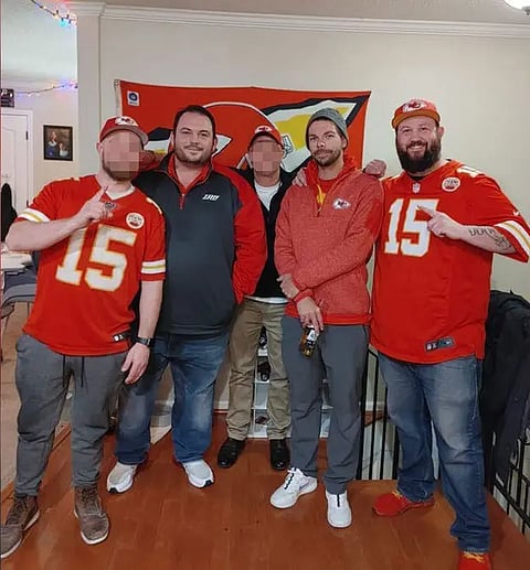 A trio of Kansas City Chiefs fans froze to death in their friend’s back yard during the latest cold snap.