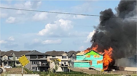 Fires in nine new Edmonton homes linked to extortion scheme