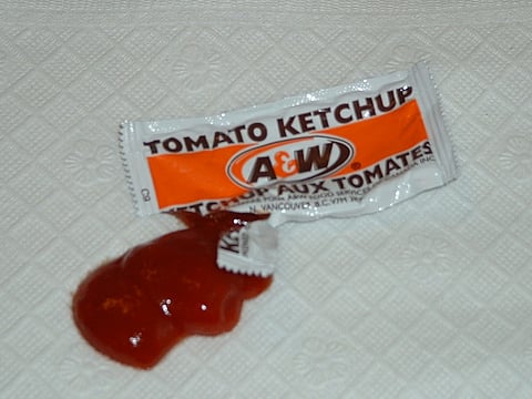 Ketchup packets are covered under Calgary’s single use bylaw that came into effect Tuesday, January 16.