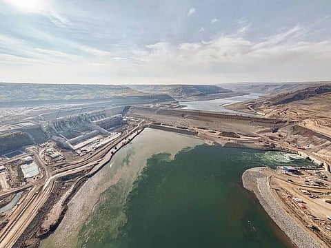 BC Hydro's Site C dam, under construction on the Peace River near Fort St. John, BC. Vast though it is, and capable of powering 450,000 homes according to the company, it will barely make a dent in the power needs occasioned by Canada's electrification. The utility means to begin filling the reservoir this year