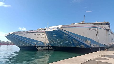 BC Ferries’ ‘fast-cat’ ferries are up for sale in Egypt.
