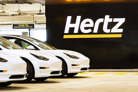 Rental giant Hertz is dumping 20,000 EVs.