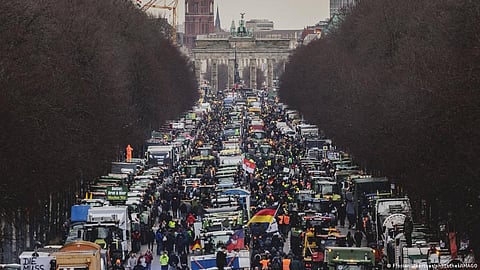 German Farmers’ freedom protest escalates
