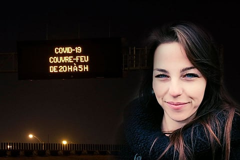 Stéphanie Pépin, for whom the Justice Centre provided lawyers over the past three years. Pépin was stopped by police and ticketed at a protest for being in public past the 8:00 p.m. curfew deadline.