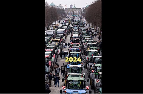 German farmers and truckers have planned their own Freedom Convoy. 