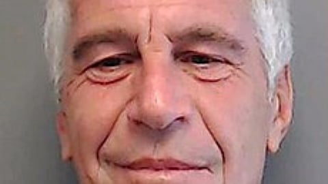Jeffrey Epstein 2013 mugshot 