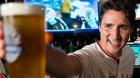 Twice as many Ryan Jespersen followers on Twitter ("X") would prefer to have a beer with Justin Trudeau than Pierre Poilievre.