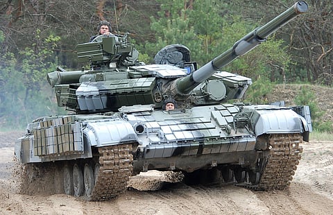 The T-64 tank with the Ukrainian Army looks modern, but it is 50 year old technology