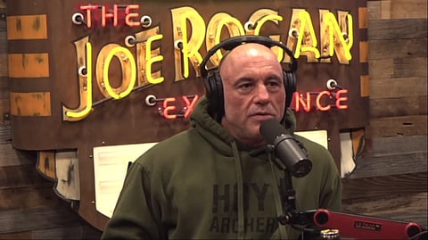 Joe Rogan talked religion in a podcast discussion with NFL quarterback Aaron Rodgers