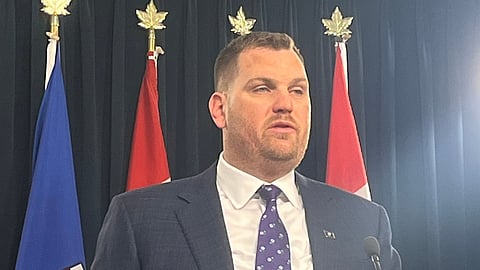Joseph Schow said he was committed to a better economy, public safety, red tape reduction, healthcare, and mental health and addictions treatment. 