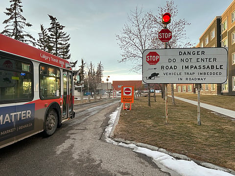 Calgary has filled in the last of its so-called ‘bus traps’ after 50 years.