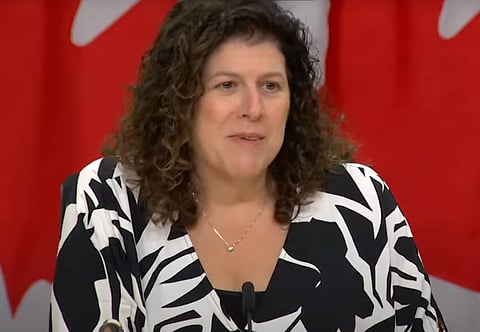 Canadian Auditor General Karen Hogan rules on the cost of the ArriveCan app: "The federal government paid “too much.” 