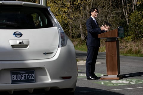 Trudeau Liberals spend $50M on EVs 