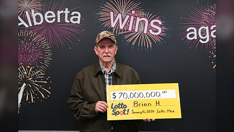 Brian Hoover Lotto Max win 