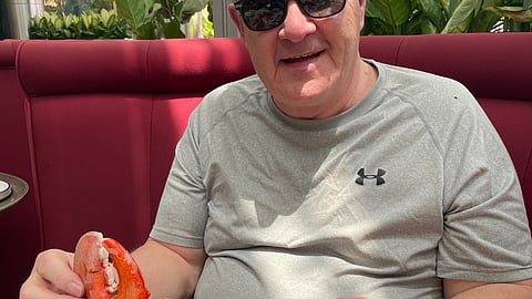 Lawrence MacAulay said he had lobster for lunch in Kuala Lumpur. 