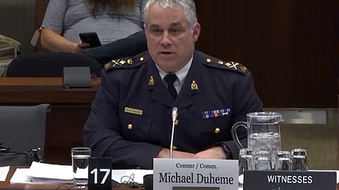 RCMP Commissioner Michael Duheme said Mounties did four interviews in the SNC-Lavalin affair, but not with Prime Minister Trudeau