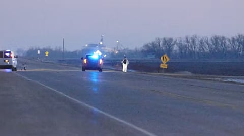 Manitoba murder scene