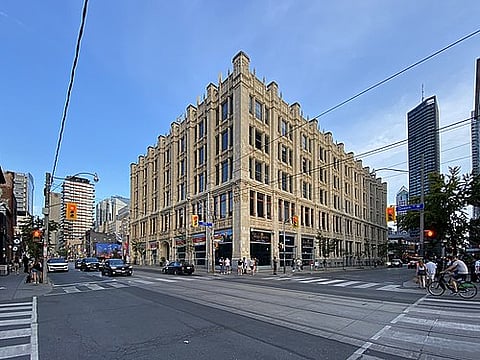 Bell Media headquarters in former CHUM radio building in Toronto