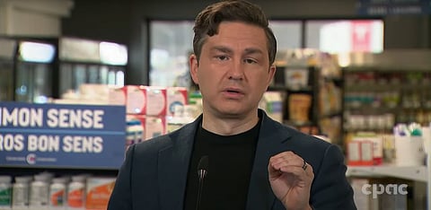 WATCH: Poilievre declares ‘female spaces should be exclusively for females’