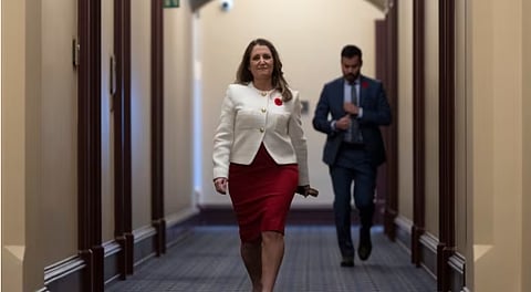 Freeland authorizes $517 billion in federal borrowing 