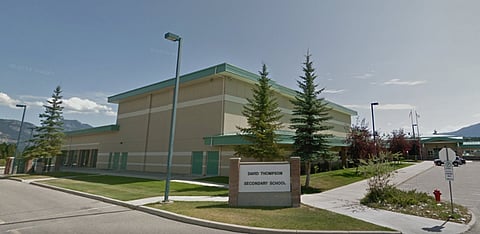  David Thompson Secondary School located in Invermere