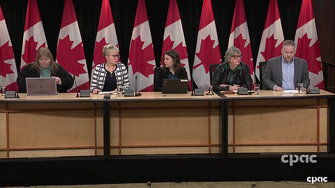 At the National Press Gallery February 23, Inclusion Canada and other groups spoke against medical assistance in dying (MAiD) for the mentally ill