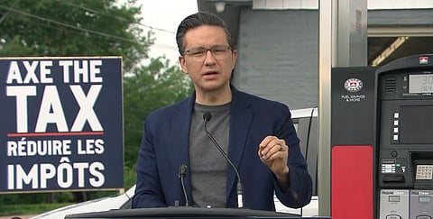 Poilievre implores Liberal, NPD MPs to axe imminent 23% carbon tax hike