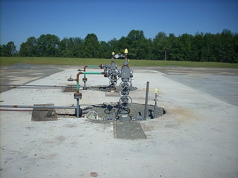 Gas wells 