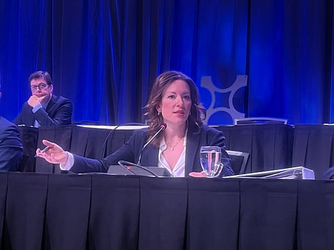 Alberta Environment and Protected Areas Minister Rebecca Schulz said she could talk for a long time against the carbon tax. 