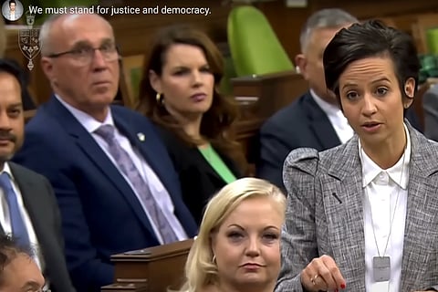 Conservative Party Deputy Leader Melissa Lantsman lays out the CPC position supporting Israel's right to defend itself