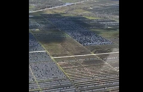 WATCH: Texas hailstorms destroy thousands of solar panels