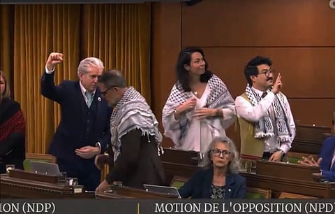 NDP motion on Palestine statehood passes with amendments after late night debate 