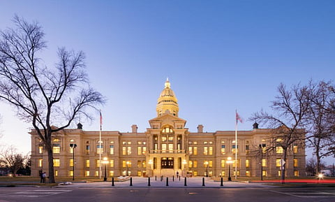 The Wyoming state legislature
