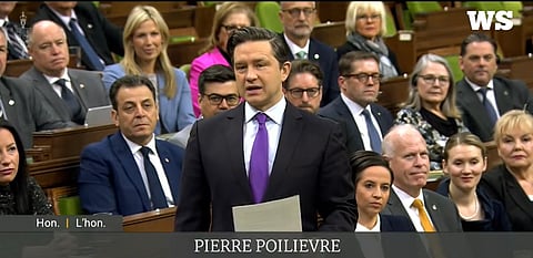 Poilievre points to RCMP warning of potential revolt due to dire economic situation