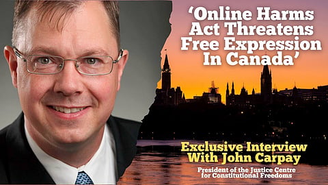 John Carpay of the Justice Centre for Constitutional Freedoms on C-63.