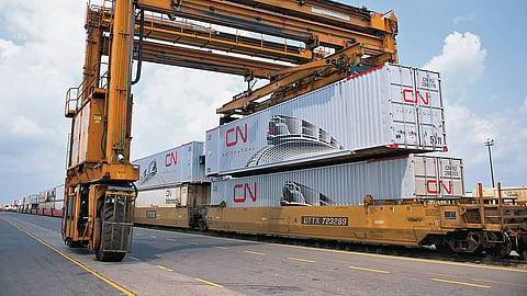 CN Container Yard