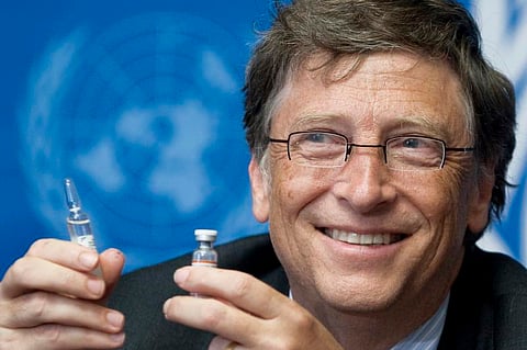 Bill Gates pushing vaccines at the UN 