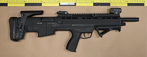 Weapon seized in organized crime bust