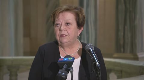 Saskatchewan's Finance Minister Donna Harpauer