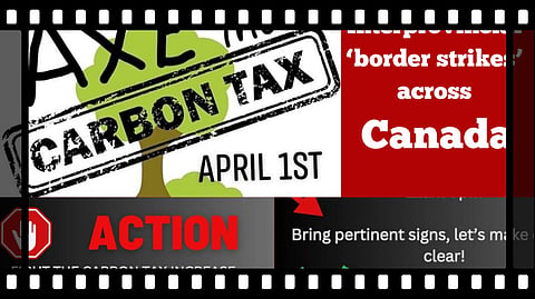 Nationwide protests planned against April 1 carbon tax hike