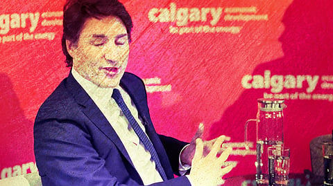 Hapless: Justin Trudeau continues to lose support in all regions and age groups in the country according to the latest Abacus poll.