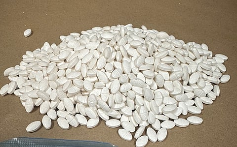 Seized drugs