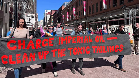 Imperial’s toxic tailings leaks sparked protests around the country.