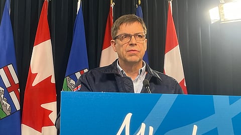 Alberta Forestry and Parks Minister Todd Loewen said he will be hosting weekly updates about wildfires to keep Albertans informed throughout the season. 