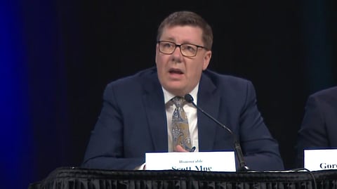 Premier Moe said his government tried to find a balance during