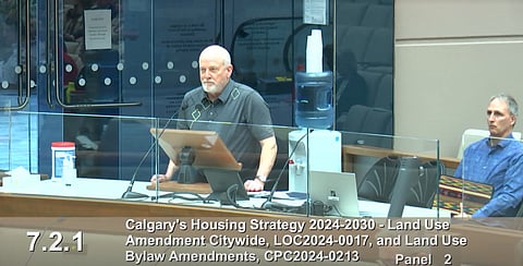 Hundreds of Calgarians are expressing their opinions on the city's proposed blanket zoning at city hall this week 
