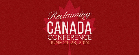 WeUnify's third annual Reclaiming Canada Conference will take place in Victoria June 21-23 at the Union Club and the Victoria Conference Centre. 