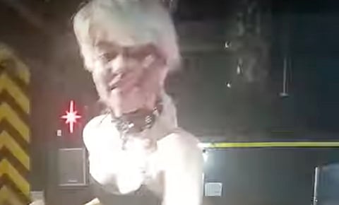 We apologize for the low quality of the picture but if we had high quality footage of a 14-year-old child dancing in a gay bar, we probably wouldn't show it anyway